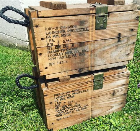 metal us military box|military surplus wooden rifle crates.